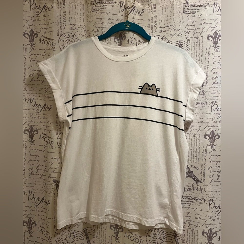 Pusheen Muscle Tee XS